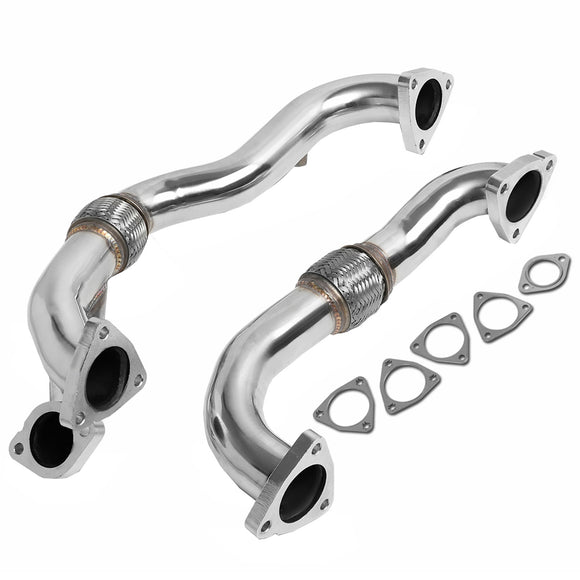 Ford 2008-2010 Super Duty 6,4 l Turbolader Y-Rohr Up-Pipe mit Hardware