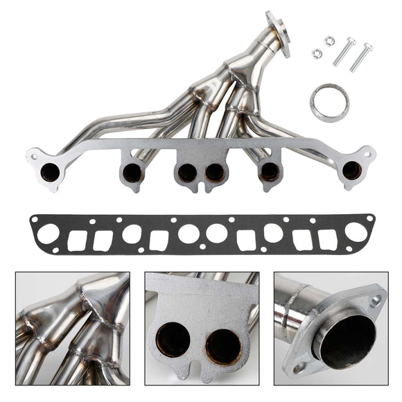 Abgaskrümmer Edelstahl 674196 662691 4883385K 4883385 16575131 Für Jeep Grand Cherokee Wrangler 4,0 L V6