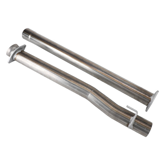 4" Schalldämpfer-Auspuffrohr + EGR-Löschkit für 2011-2022 6,7L Ford F-250 F-350 F-450 F-550 Super Duty