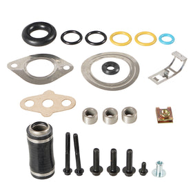 Ensemble de joints de collecteur d'admission de refroidisseur EGR avec tuyau pour Ford 6.0 6.0L F250 F350 2003-2010