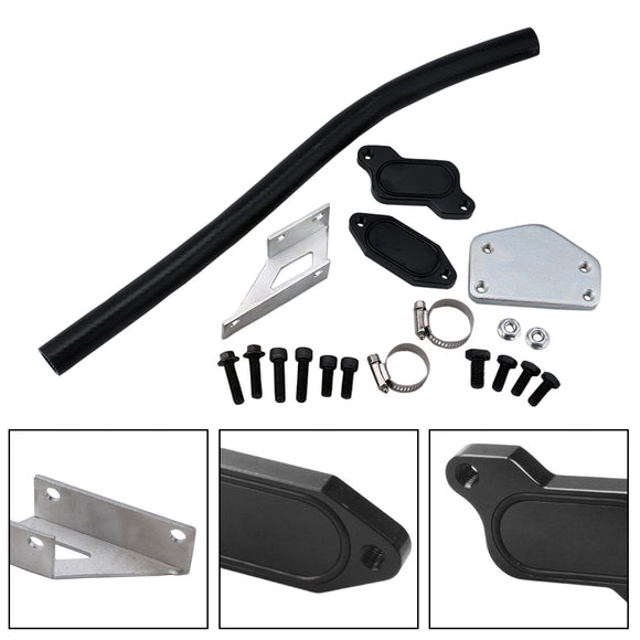 Chevrolet 2004.5-2005 Silverado 2500 3500 6.6L LLY Duramax EGR Valve Cooler Delete Kit