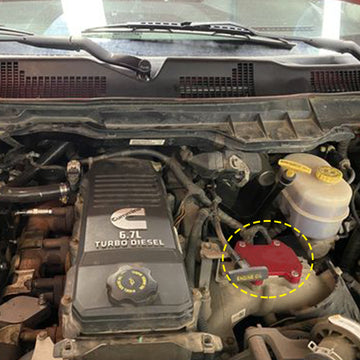 CarPart Dodge 2009–2024 Ram 500/3500 6,7 l Cummins EGR-Ventil-Kühler-Entfernungssatz - 0