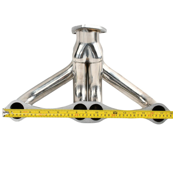 Exhaust Header Manifold Fit Chevy Small Block SB V8 262 265 283 305 327 350 400