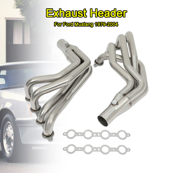 Ford 1979-2004 Mustang 3.8L Stainless Steel Manifold Headers Exhaust