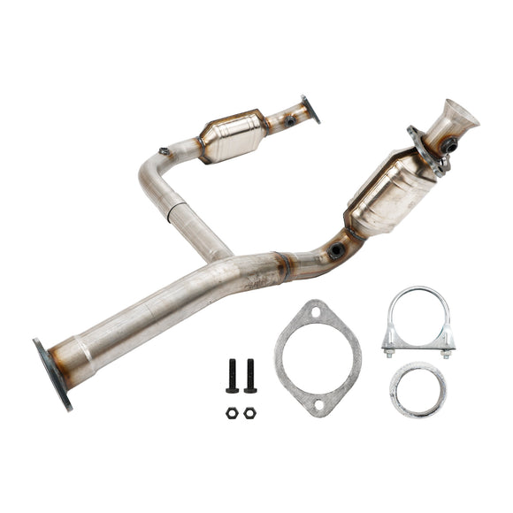 Tuyau en Y pour convertisseur catalytique d'échappement GMC Sierra 1500 2007-2009 (645459 50450)