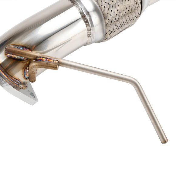 Tuyau d'échappement 3" en acier inoxydable pour Audi S3 8L TT 8N Mk1 1.8T 225 ch