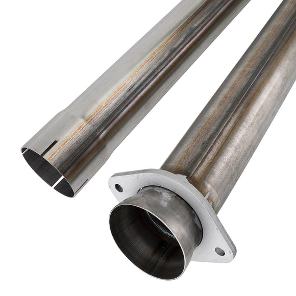 4" Schalldämpfer-Auspuffrohr + EGR-Löschkit für 2011-2022 6,7L Ford F-250 F-350 F-450 F-550 Super Duty