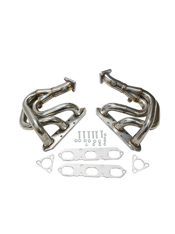 Collecteur d'échappement en acier inoxydable pour Porsche Boxster 986 2,5 L et 2,7 L 1997-2004