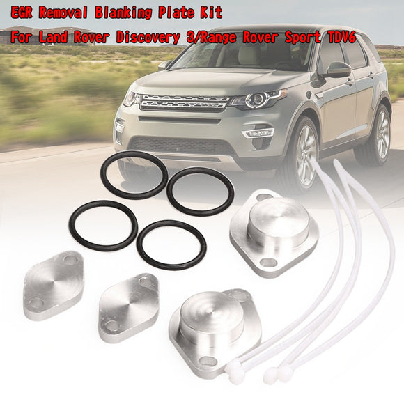 Kit de plaque d'obturation pour le retrait du système EGR pour Land Rover Discovery 3/Range Rover Sport TDV6