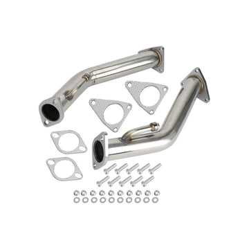 Tuyau d'échappement de 2,5 pouces pour Infiniti Q50 Q60 3,7 L