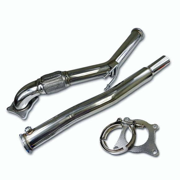 Volkswagen 2006-2010 Jetta MK5 2.0L/2.0T I4 DOHC 3" Exhaust Downpipe Exhaust Manifold