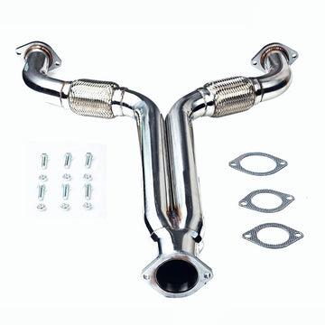 Tuyau d'échappement en Y pour Infiniti G35 2005-2007