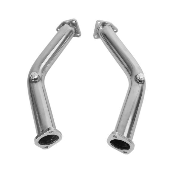 Infiniti 2003-2006 FX35 3,5 l 3498 CC V6 2 Testrohre Decat Nicht resonant gerader Auspuff