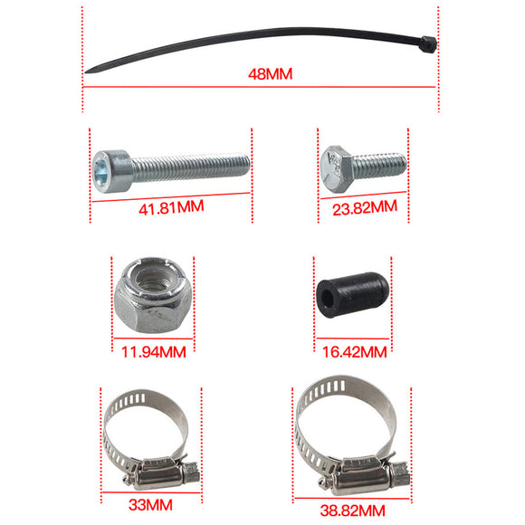 4" Schalldämpfer-Auspuffrohr + EGR-Löschkit für 2011-2022 6,7L Ford F-250 F-350 F-450