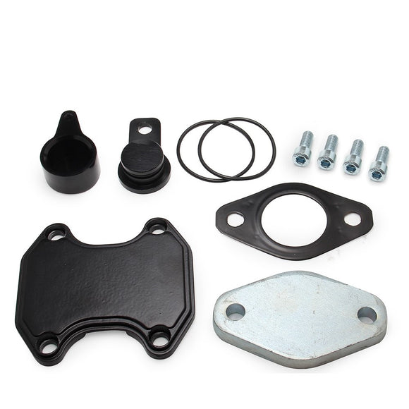 Dodge 2013-2017 Ram 3500 4500 5500 6.7L Cummins Diesel 4" Exhaust Muffler Pipes & EGR  Delete Kit