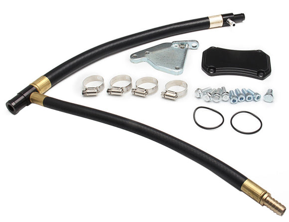 Kit de suppression du filtre à particules diesel (DPF) et du collecteur d'échappement (EGR) pour Chevy GMC LML 6.6 (2015-2016) (4 pouces)