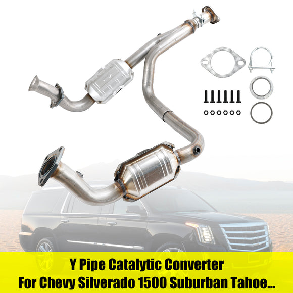 GMC 1999-2006 Sierra 1500 Y Pipe Catalytic Converter