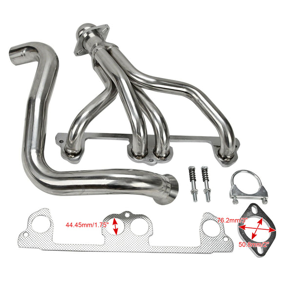 Jeep Wrangler TJ 1997-1999 2,5 l L4 Edelstahl-Krümmer