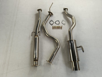 Système d'échappement CatBack 4" pour Honda Civic 2 portes/4 portes 1992-2000, 2,5 Pip - Drift Spec