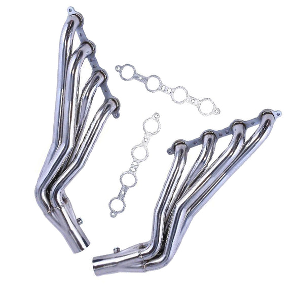 Chevy C10 LS LS1 LS3 LS2 LS6 Long Tube 1-7/8 Exhaust Manifold Header