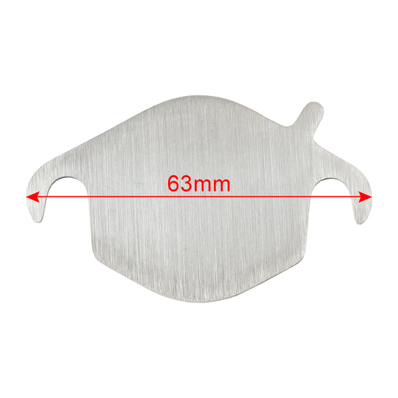 Plaque d'obturation de la vanne EGR pour Ford Mondeo Kuga Focus 2.0L TDCi Euro5 DW10CTED4