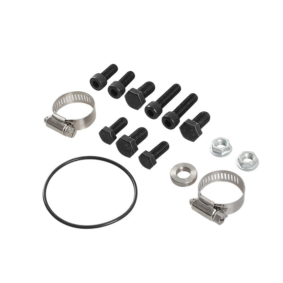 Kit de suppression EGR pour moteurs diesel Chevy GM 2500 et 3500 Duramax LBZ 6,6 L (2007-2010) avec coude d'admission à haut débit