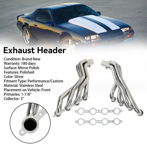 Chevrolet 1982-1992 Camaro Firebird dritte Generation F-Body Edelstahl-Krümmer LS Swap
