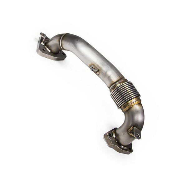 Tuyaux d'échappement à haut débit de 3,5 pouces pour Chevy 2500HD et 3500HD 6,6 L L5P Duramax Diesel (2017-2020)