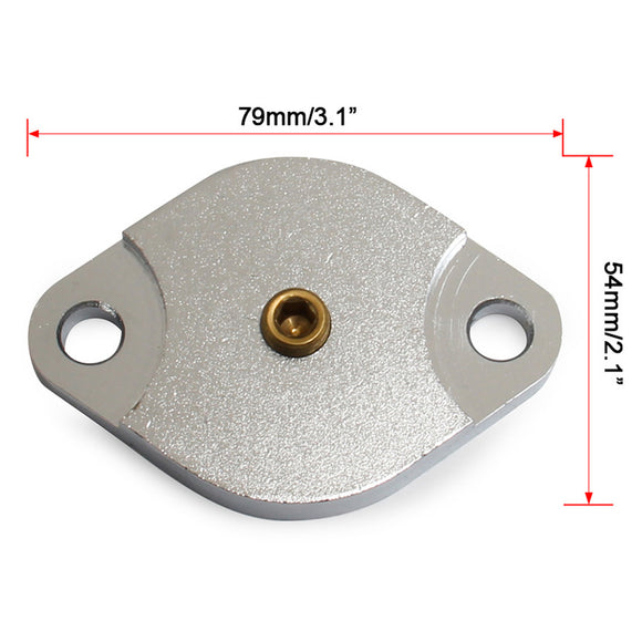 4" Schalldämpfer-Auspuffrohr + EGR-Löschkit für 2011-2022 6,7L Ford F-250 F-350 F-450