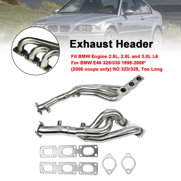 Collecteur d'échappement BMW 2002-2005 E85 Z4 2.5L 2.8L 3.0L L6