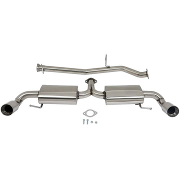 Système d'échappement arrière à double silencieux de 3,5 pouces pour Honda Accord 1,3 L (2006-2007)