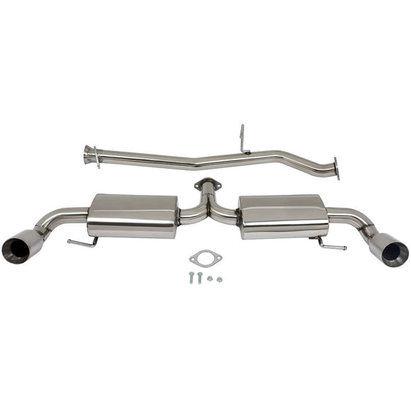Honda 2006–2007 Accord Mazda 2004–2011 RX-8 1,3 l Doppelschalldämpfer mit 8,9 cm Endrohr und Catback-Auspuffanlage