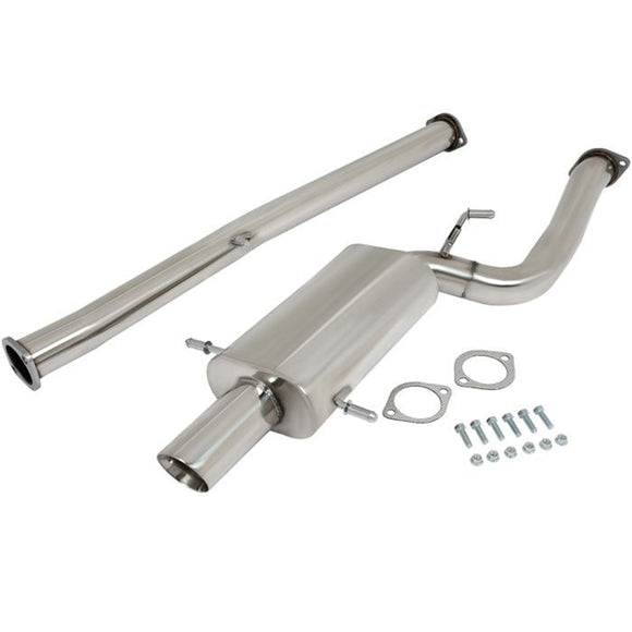 Système de silencieux d'échappement arrière ovale à embout de 3,5 pouces pour Subaru Impreza 2,5 L (2002-2007)