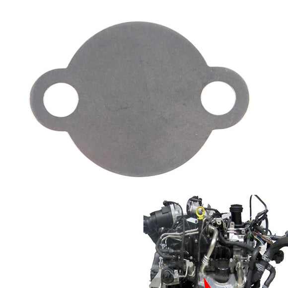 Plaque d'obturation de la vanne EGR du moteur Volkswagen Transporter T5 2.0 BiTDI CFCA