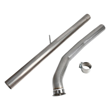 4 Inch DPF Delete Race Pipe Fit Dodge 05/2007-2012 Ram 2500 3500 6.7 Cummins