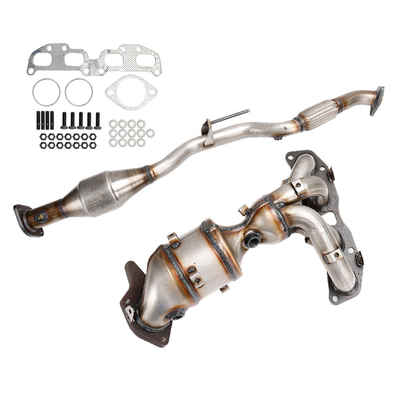 Nissan 2007-2012 Altima L4 2,5 l Paar Katalysatoren vorn und hinten