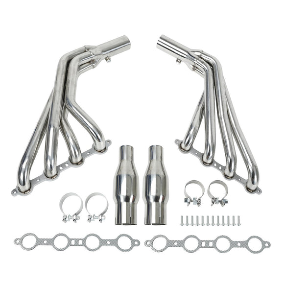 Collecteurs d'échappement en acier inoxydable à tube long pour Chevrolet Camaro SS LS3 6,2 L V8 (2010-2015)