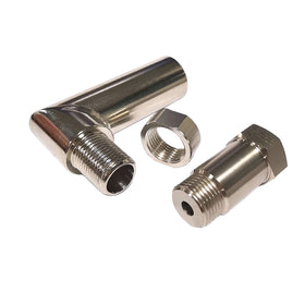 90 Degree 02 Bung Extension M18 X 1.5 O2 Oxygen Spacer Sensor Angled Extender