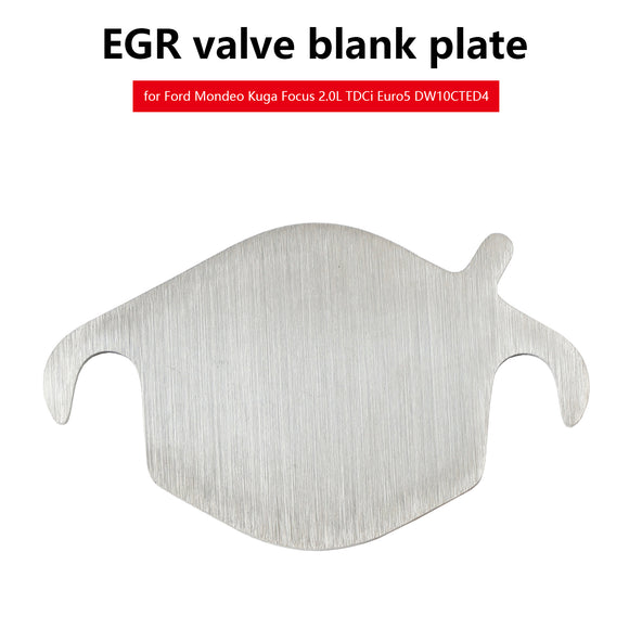 Plaque d'obturation de la vanne EGR pour Ford Mondeo Kuga Focus 2.0L TDCi Euro5 DW10CTED4