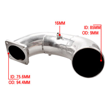 Dodge 1994-1998.5 Ram 5.9L 12V Cummins Diesel 3.5" Air Intake Elbow Charge Pipe - 0
