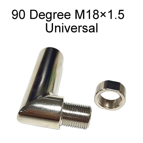 Rallonge coudée à 90 degrés pour capteur d'oxygène O2, extension de bouchon O2 M18 x 1,5