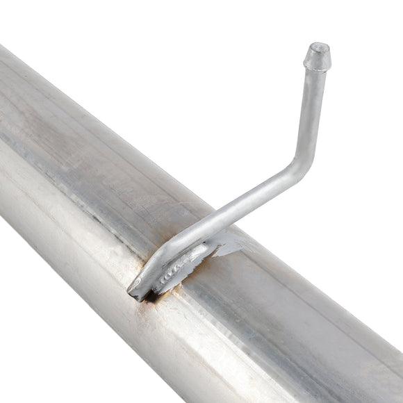 Dodge 2007.5-2012 Ram 6.7 Cummins Diesel 4" Exhaust DPF Race Pipe Stainless Steel