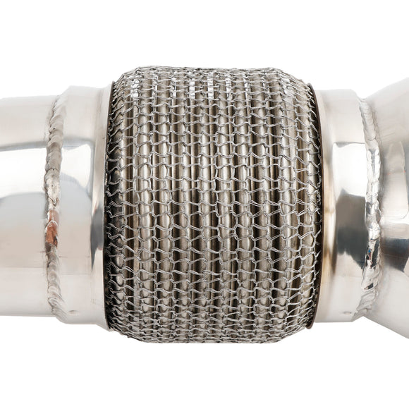 Mise à niveau du tuyau d'échappement de 4,5 pouces en acier inoxydable pour Toyota Supra A90 2020+