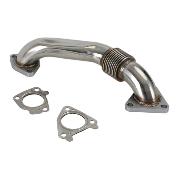 Chevrolet 2006 Silverado 3500 6.6L V8 DIESEL OHV Turbocharged EGR Delete Kit & Passenger Up-Pipe & Intake Tube