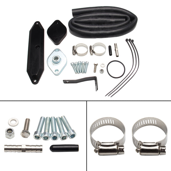 Ford 2011-2014 F250 F350 F450 Power Stroke 6.7L diesel engine EGR Delete Kit w/Coolant Bypass