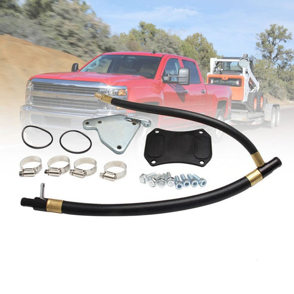 GMC 2011-2015 Sierra 2500HD 3500HD 6.6L V8 Duramax Diesel EGR Valve Cooler Delete Kit