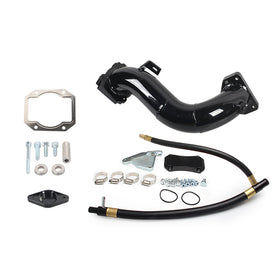 Kit de suppression EGR Duramax et tuyau d'admission coudé à haut débit pour GMC 2500 3500 6,6 L 2011-2015