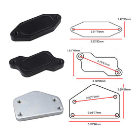 Kit de suppression de refroidisseur de vanne EGR Duramax pour Chevrolet Silverado 2500 3500 6,6 L LLY (2004-2005) - 0