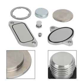 Kit de bouchons EGR Stage 2, plaques et bouchons, compatible avec ISX CM871 2007-2010, aluminium - 0