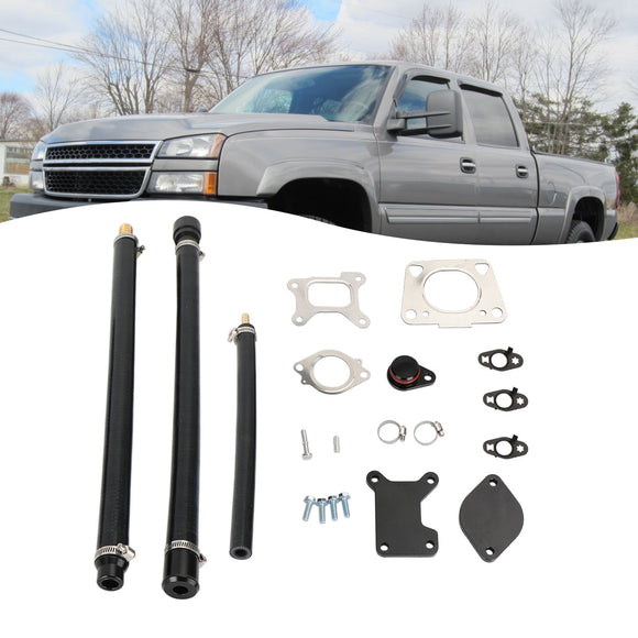 Kit de suppression du refroidisseur de vanne EGR pour Chevy Duramax Diesel 6.6 L5P (2017-2023)